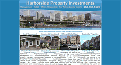 Desktop Screenshot of harborsideproperty.com